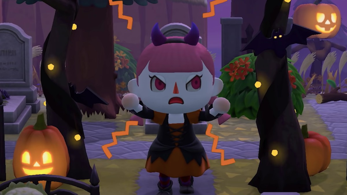 halloween, animal crossing, nintendo switch