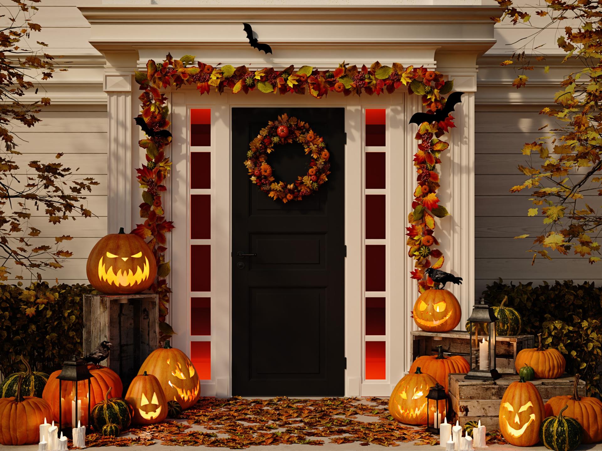 porch decorating contest, spooktacular, halloween