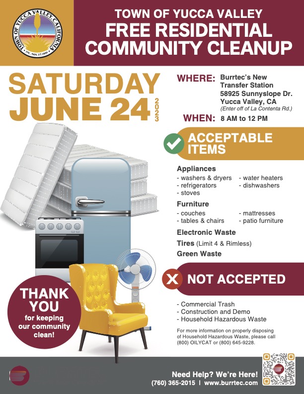 Community Cleanup 6.24.23 Flyer